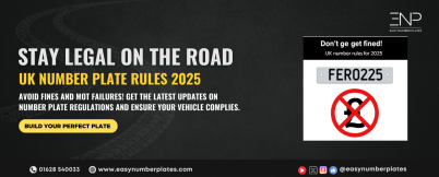 Displaying Number Plates: A Proper Guide to UK Rules (and Avoiding a Right Old Fine!)