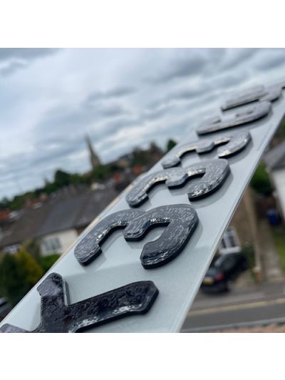 4D KRYSTAL INVISIBLE CAMO NUMBER PLATES LIMITED EDITION