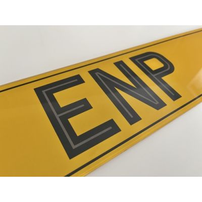 Printed Highline Number Plates