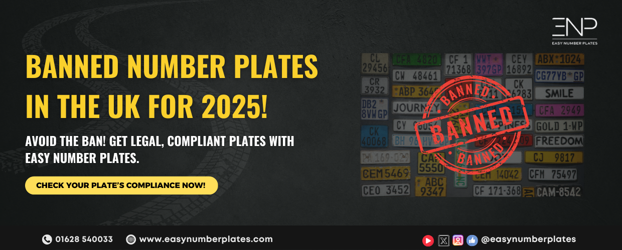 Find out everything you need to Know about 2025's Banned Number Plates