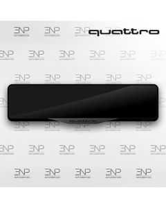 Signature Audi Quattro Number Plate Holder Surround