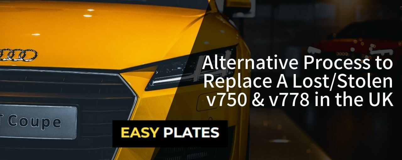 Alternative Process to Replace A Lost/Stolen v750 & v778 in the UK