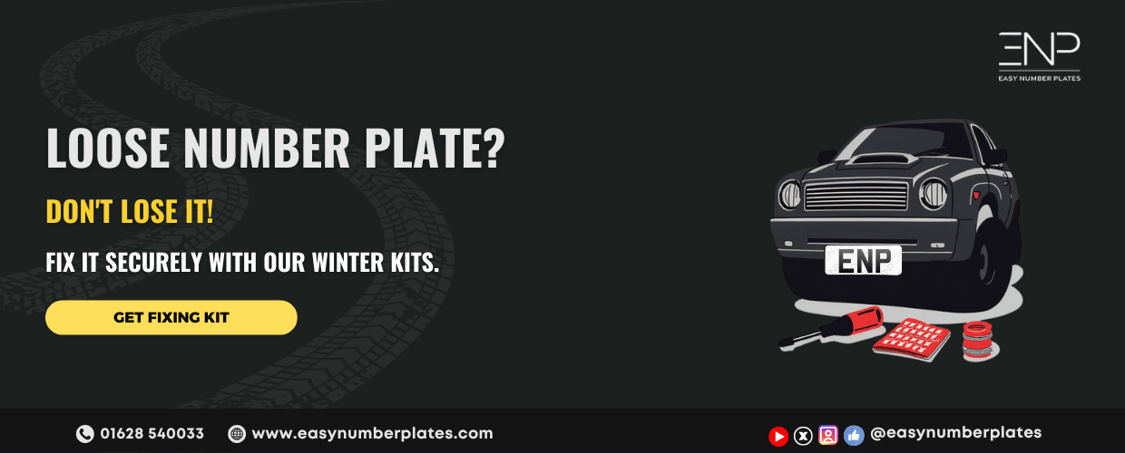 Loose Number Plate?